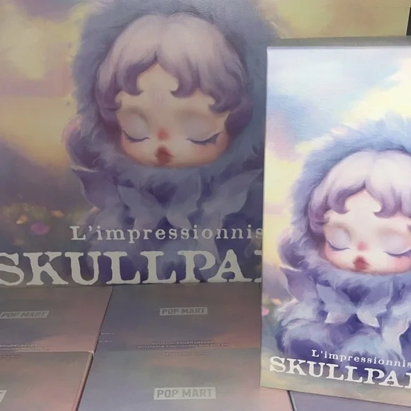 Pop Mart Skull Panda L’impressionnisme - AMBER - Picture 9 of 15